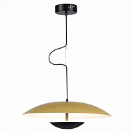 utsenka-SL6502.203.01 Светильник подвесной ST-Luce Золотистый,Черный/Золотистый LED 1*35W 3000K АРМОНИКО 500_191_2950647